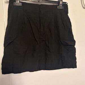 GAP Black cargo Utility Skirt
